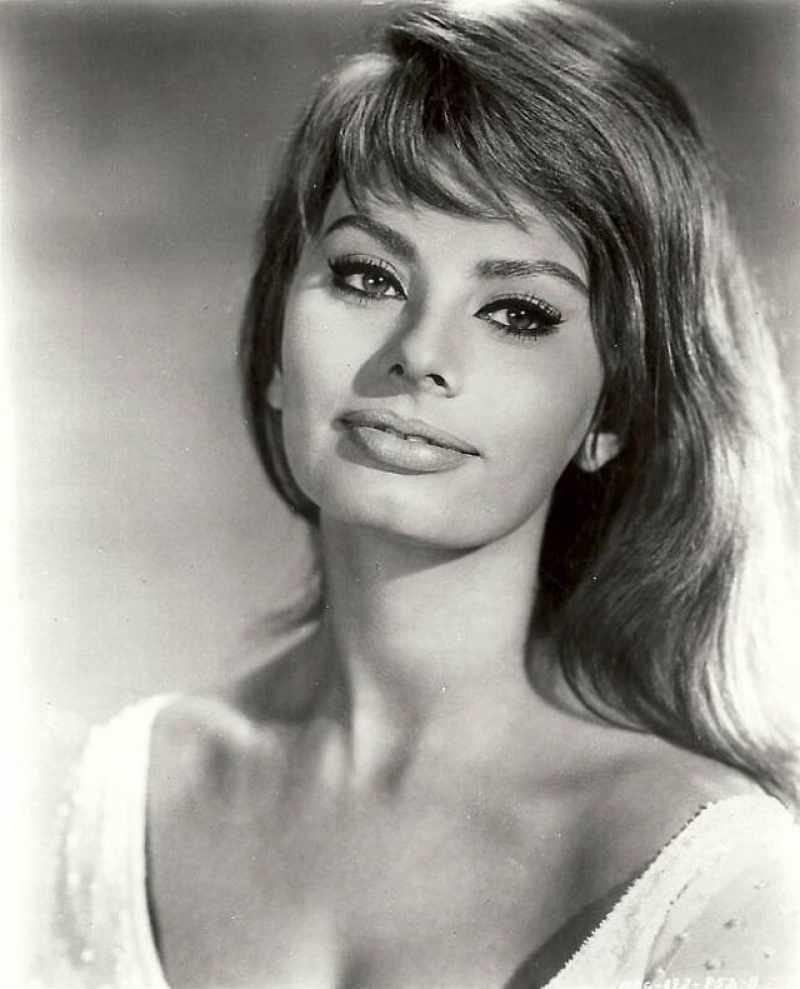 La actriz Sophia Loren