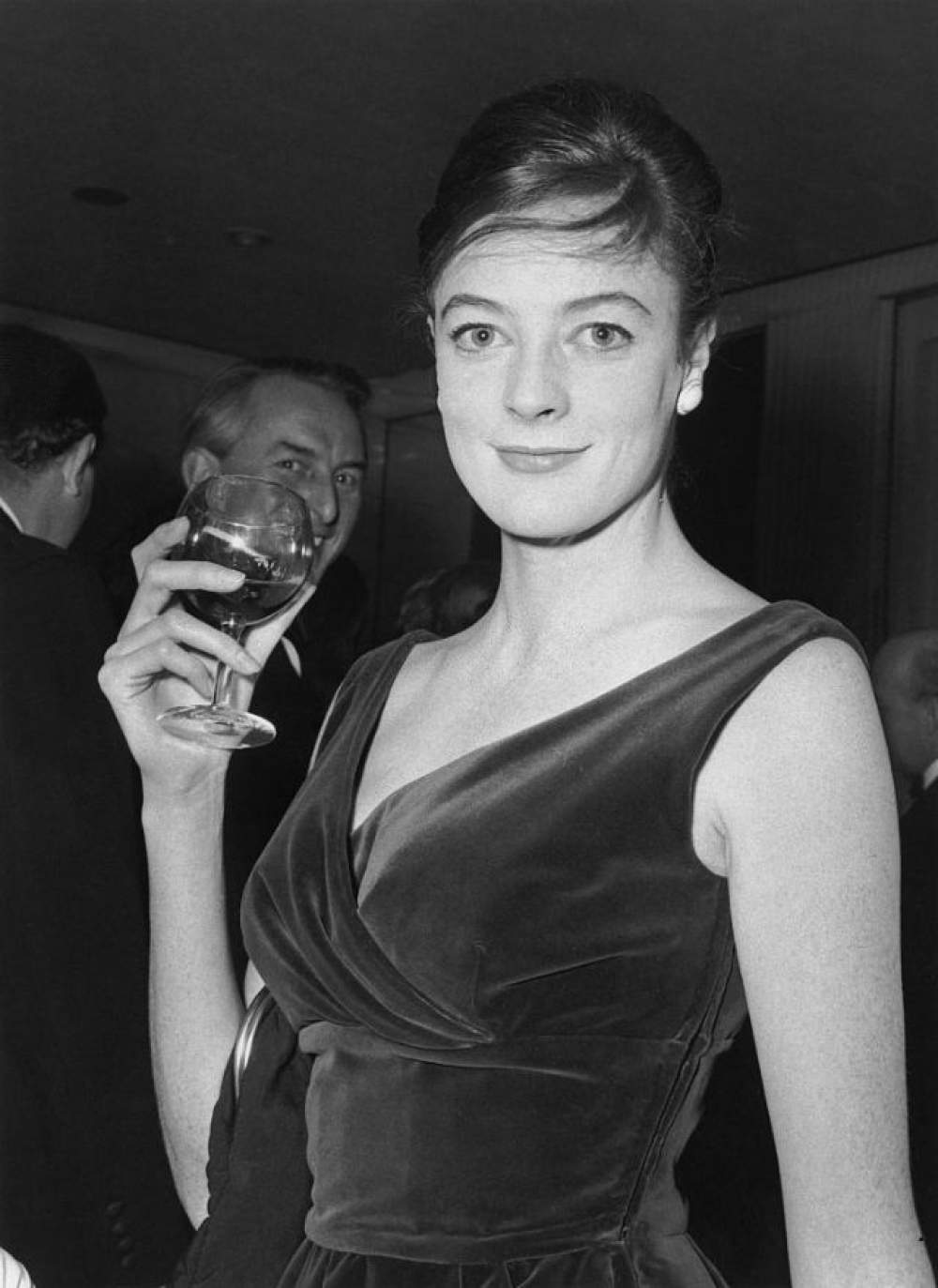 La actriz Maggie Smith 