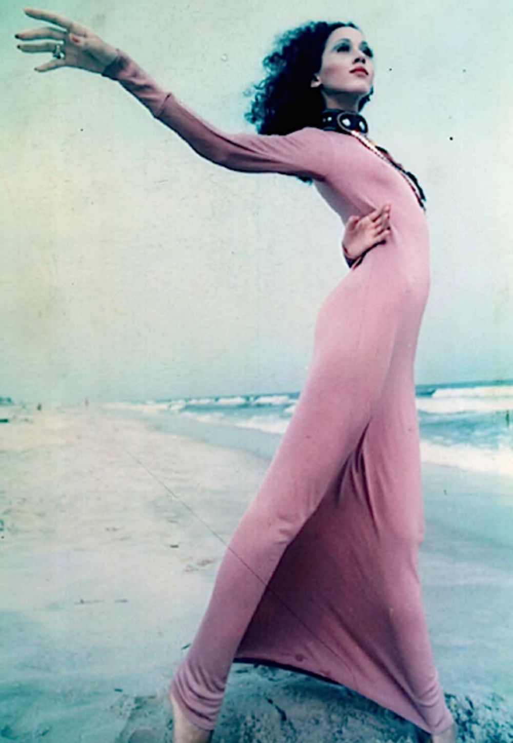 La modelo Pat Cleveland 