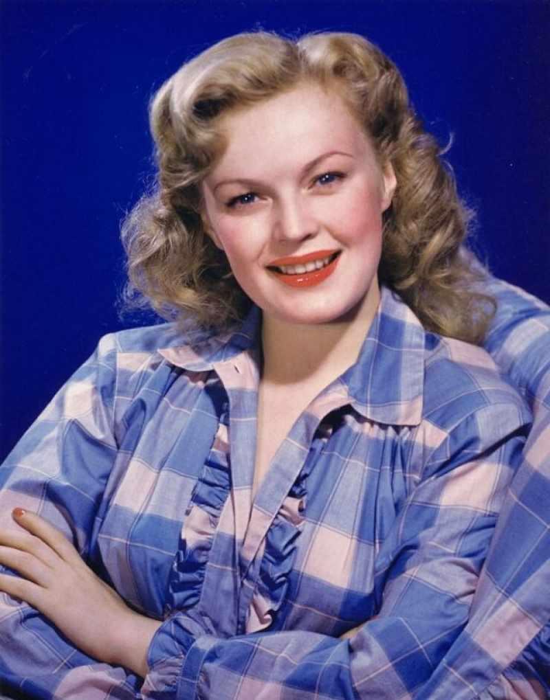  La actriz June Haver 