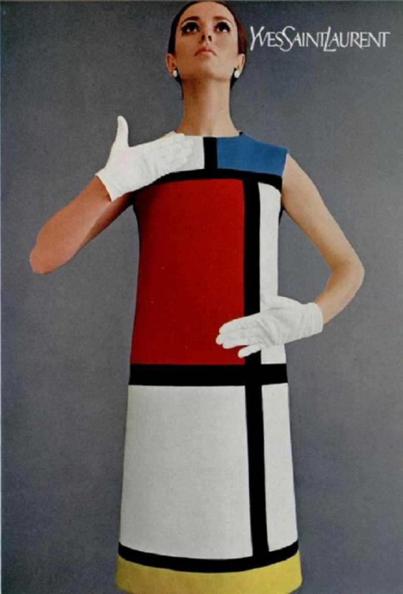  La colección Mondrian de  Yves Saint Laurent