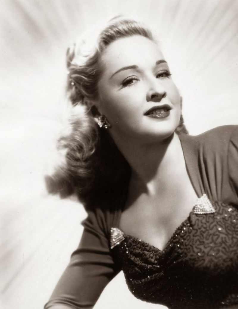 La actriz Bonita Granville