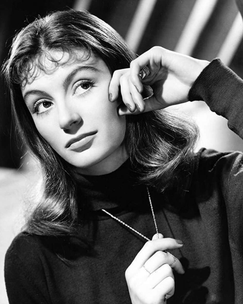 La actriz francesa Anouk Aimée 