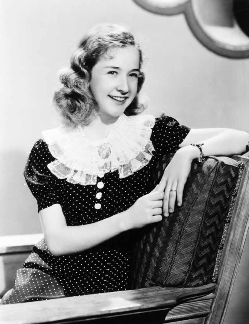 La actriz Bonita Granville