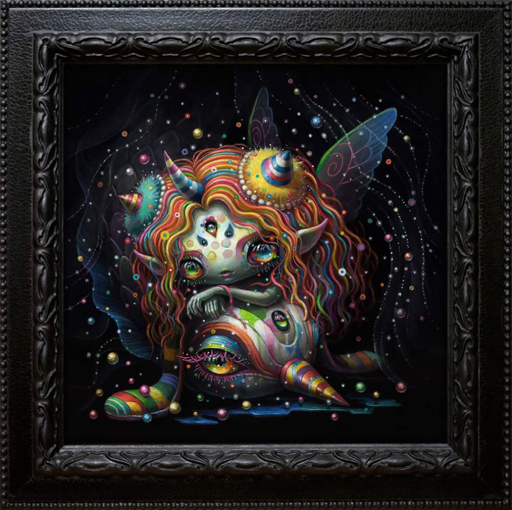 Pinturas psicodélicas de Yoko D’Holbachie