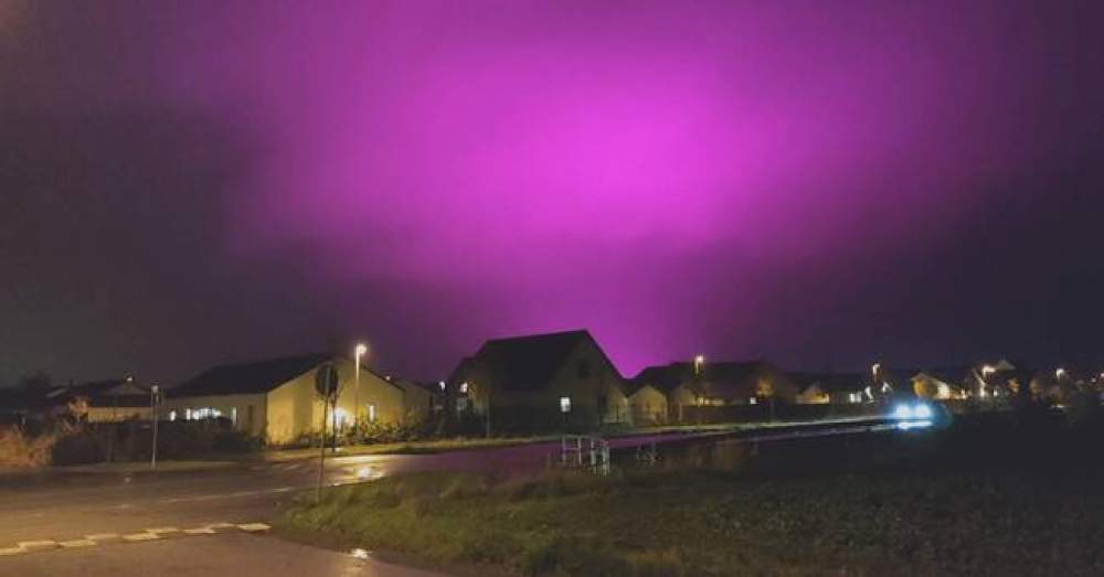 Cielo nocturno en  en Suecia