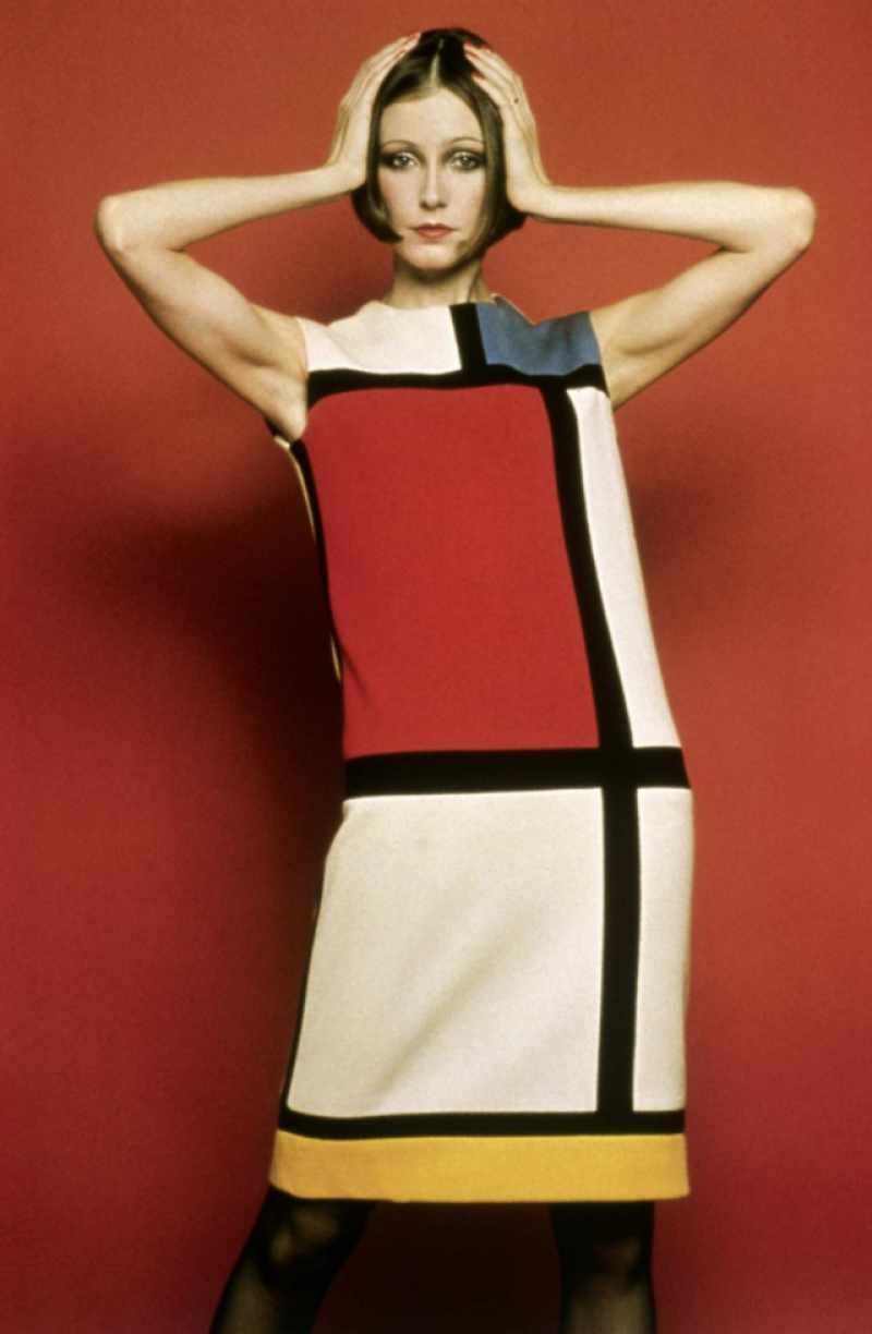  La colección Mondrian de  Yves Saint Laurent