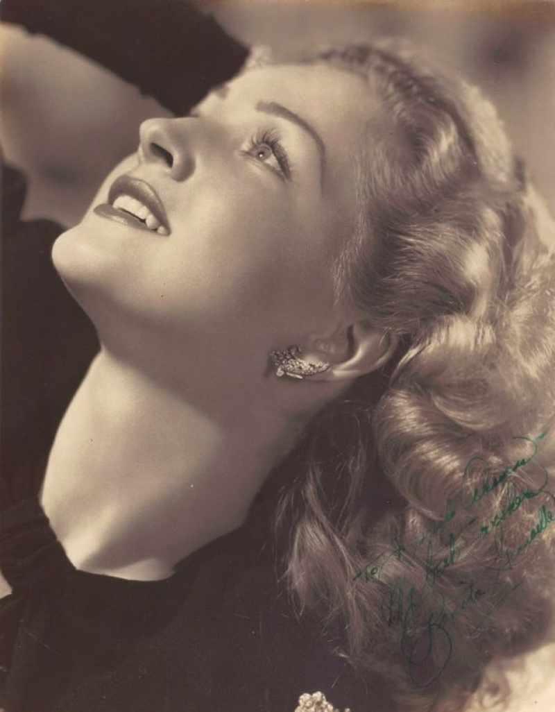 La actriz Bonita Granville