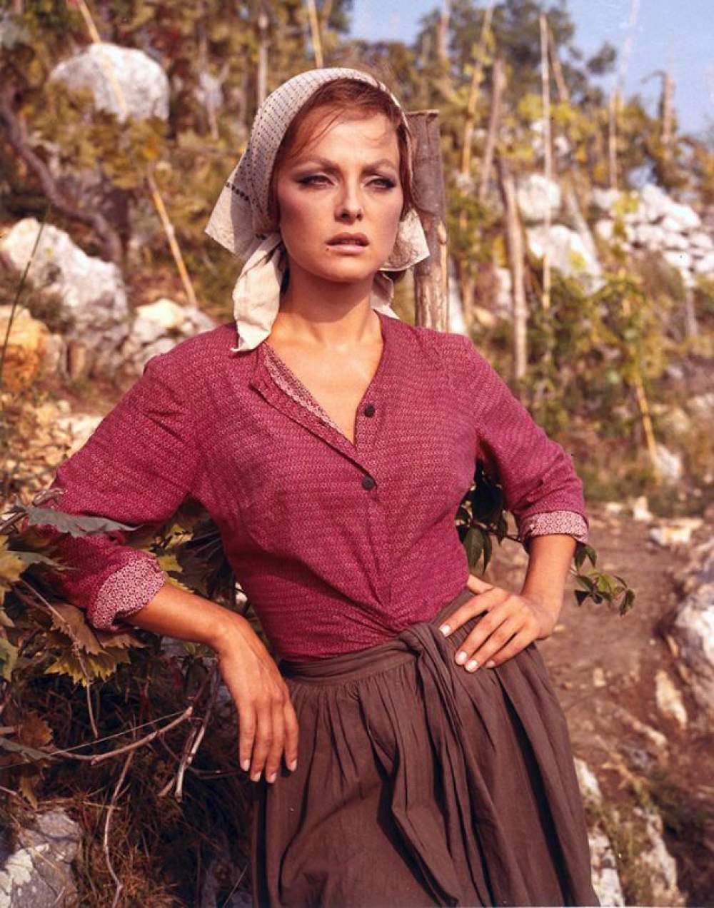 La actriz Virna Lisi