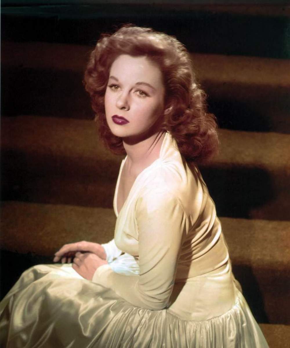 La actriz  Susan Hayward