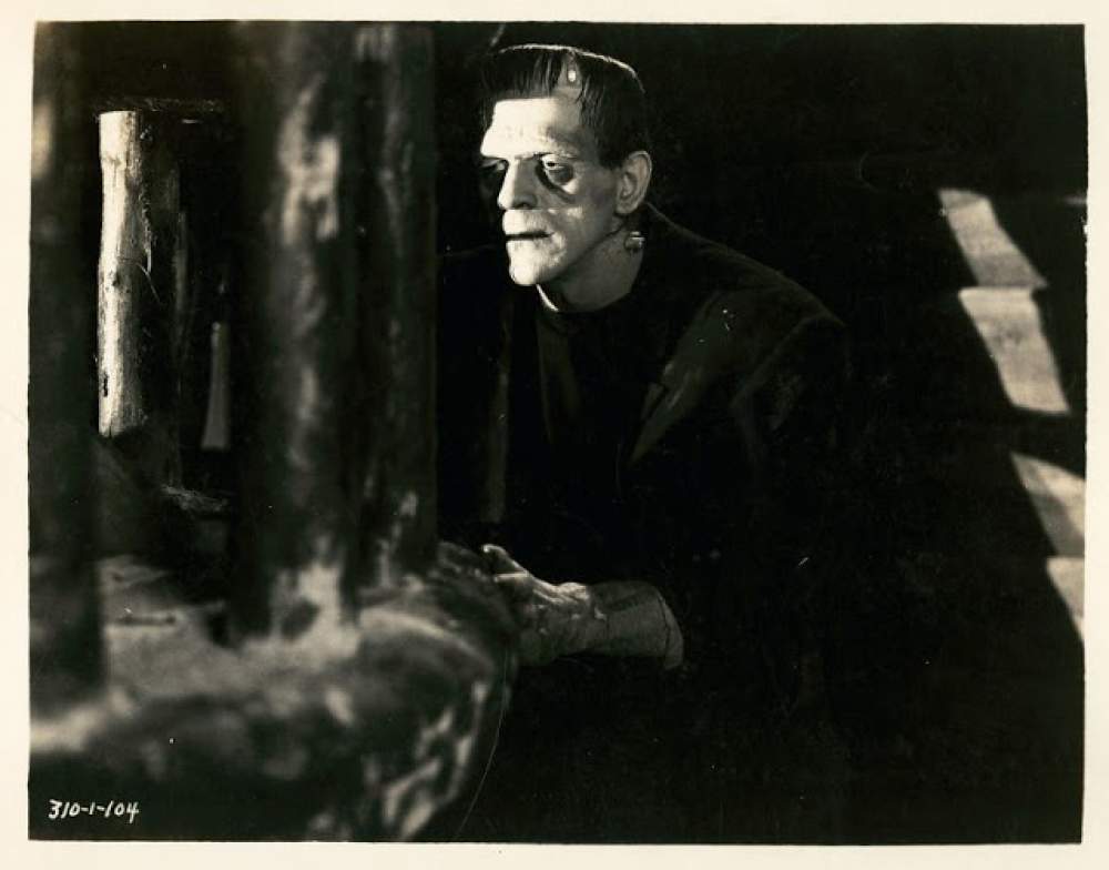 Boris Karloff en Frankenstein