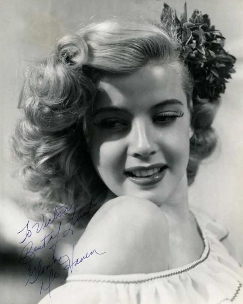 La actriz Gloria DeHaven