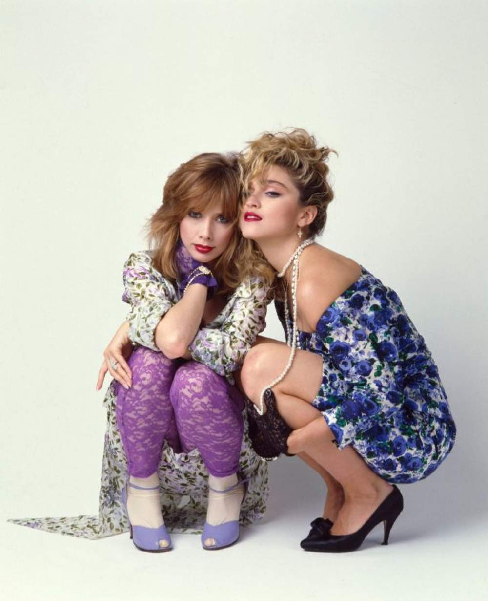 Rosanna Arquette y Madonna