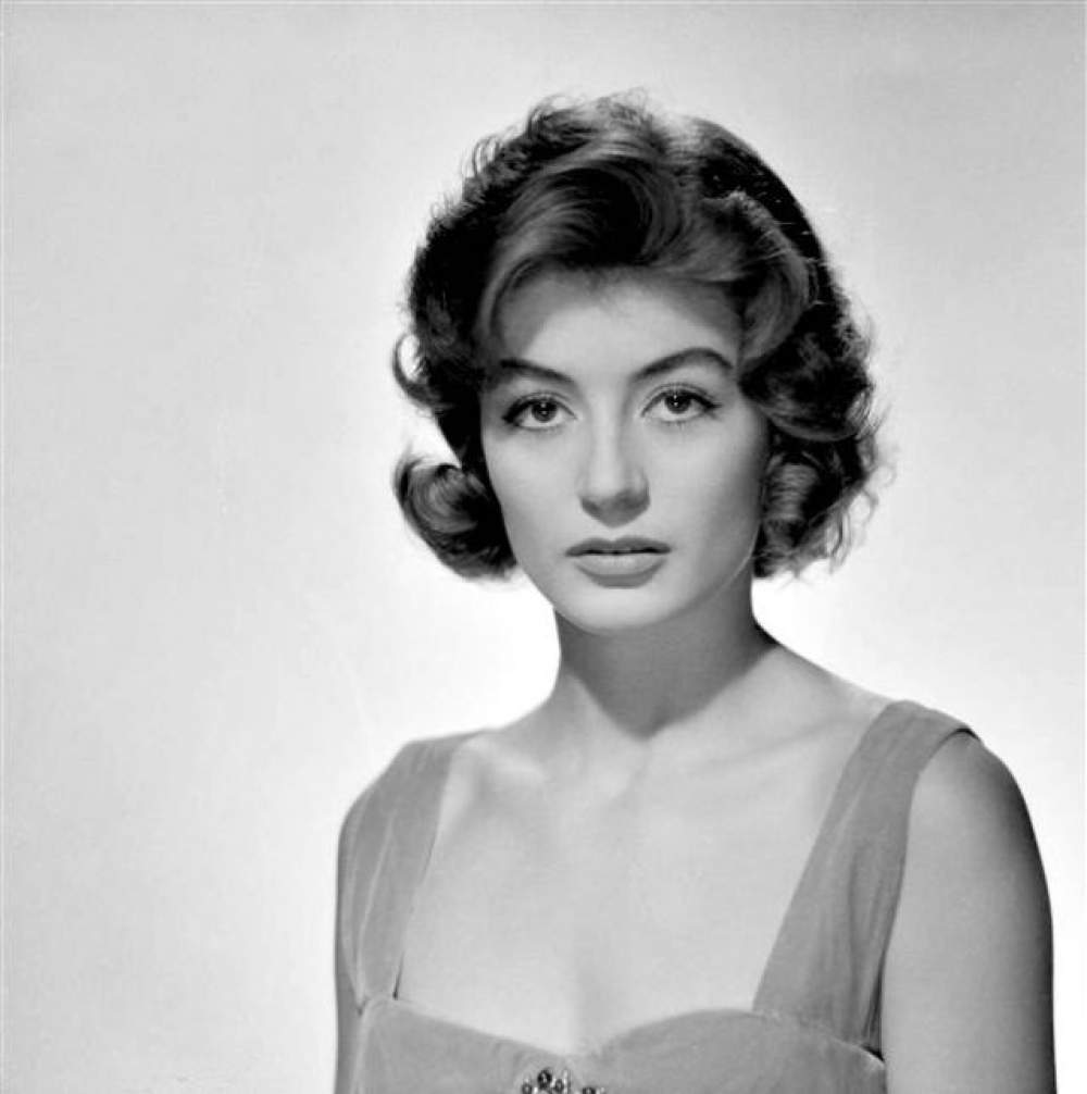 La actriz francesa Anouk Aimée 