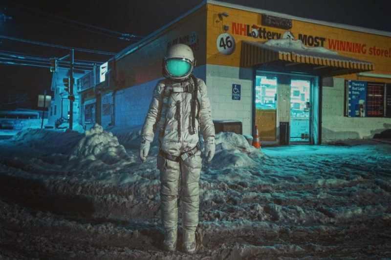 El astronauta solitario