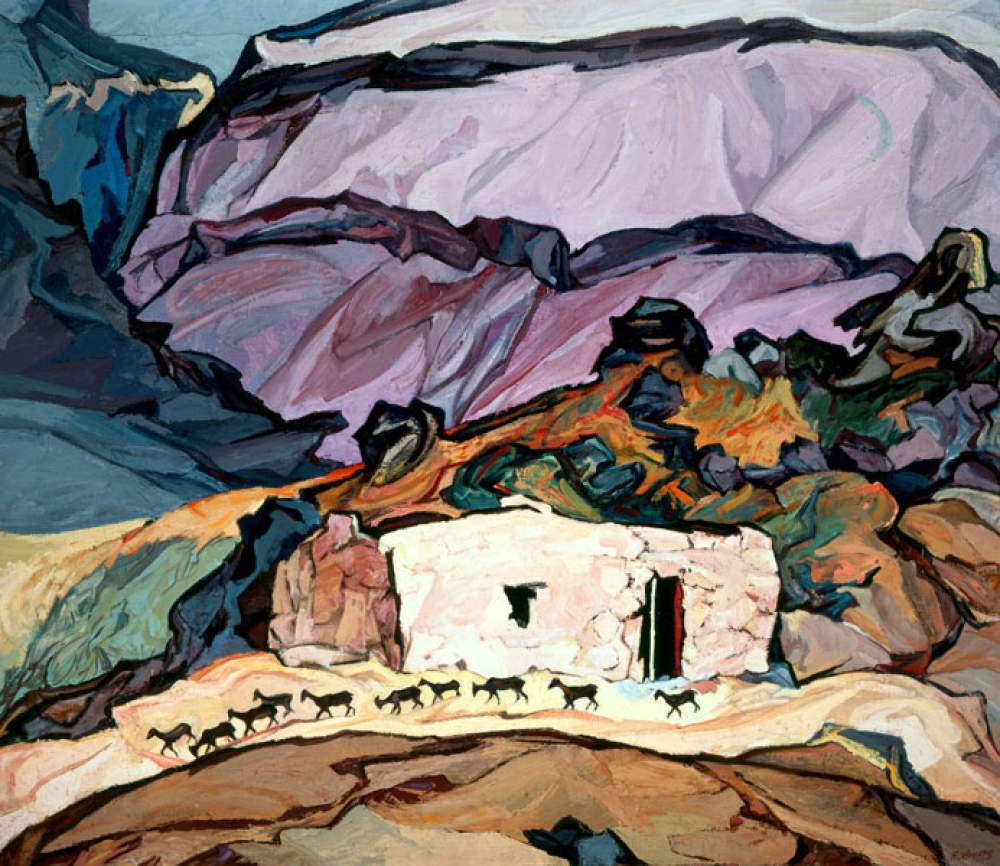 Pablo O’Higgins, pintor de abstracciones y trazo libre