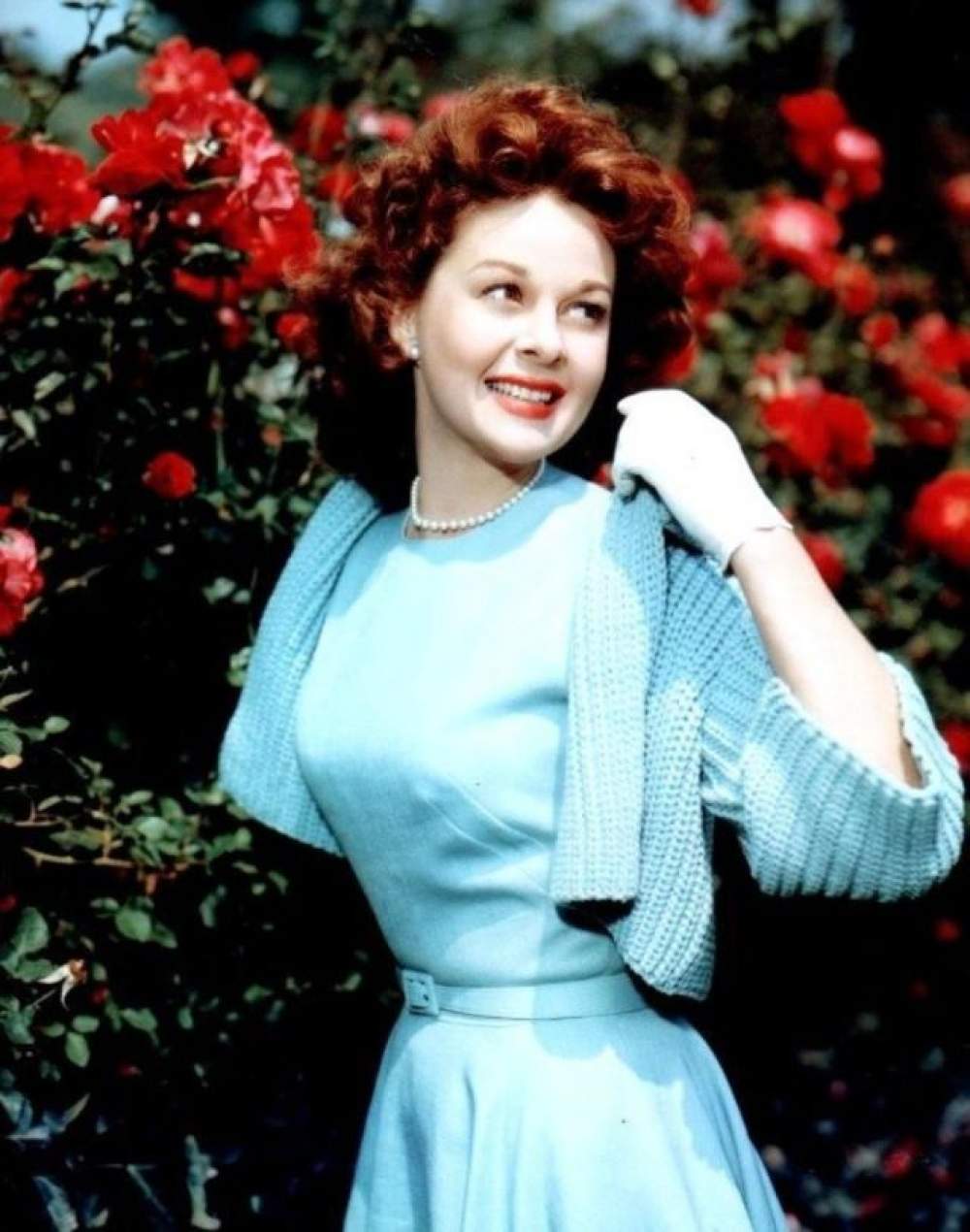 La actriz  Susan Hayward