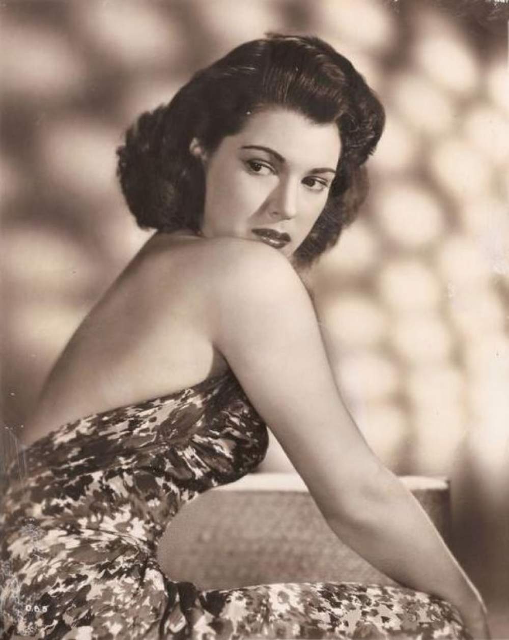 La actriz estadounidense Diana Barrymore 