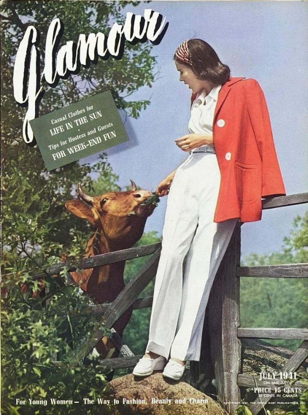 Revista Glamour en 1940