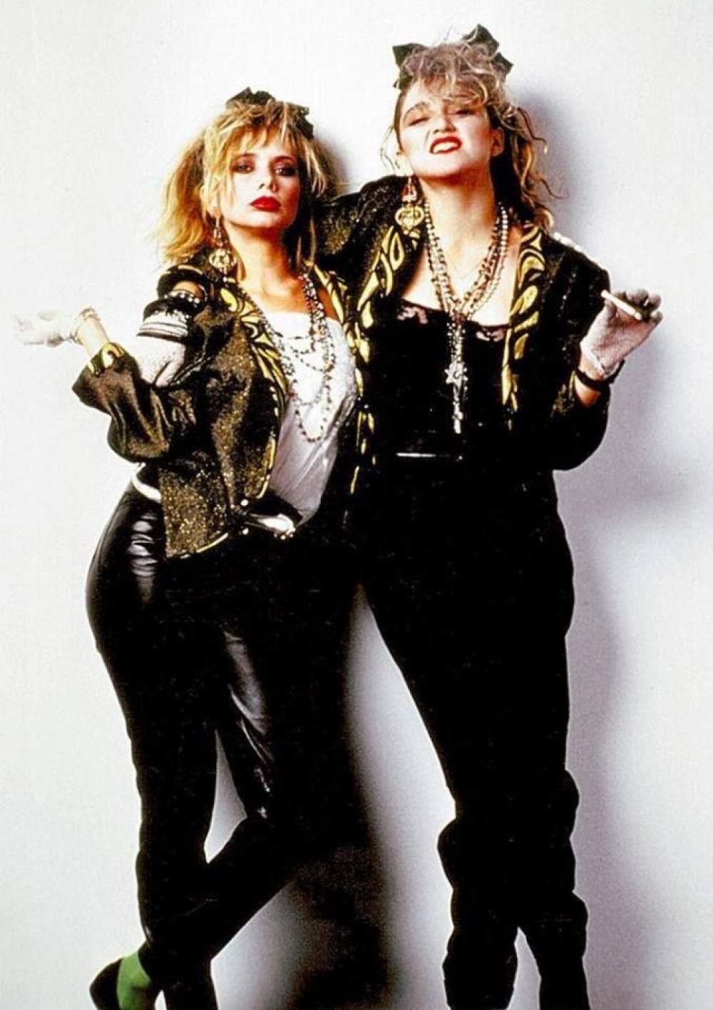 Rosanna Arquette y Madonna