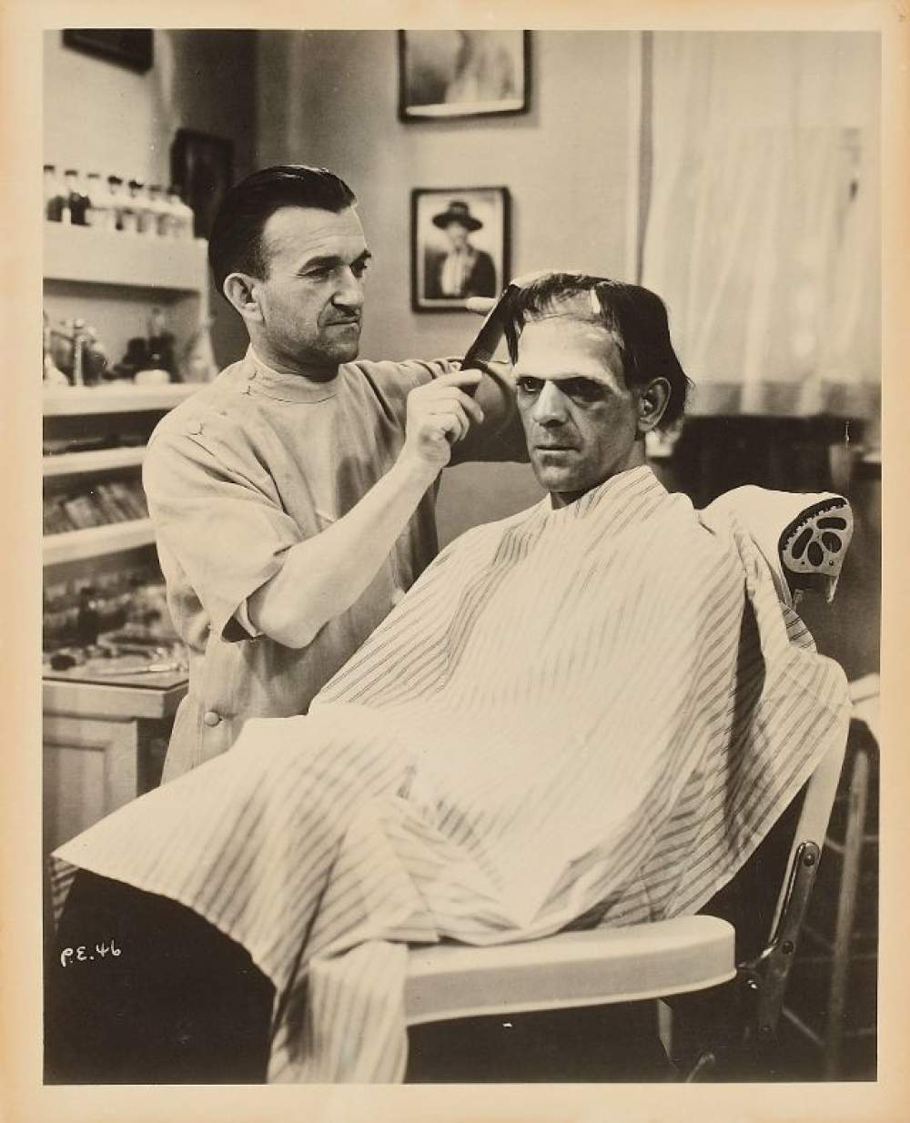 Boris Karloff en Frankenstein