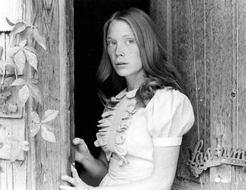 La interprete Sissy Spacek 