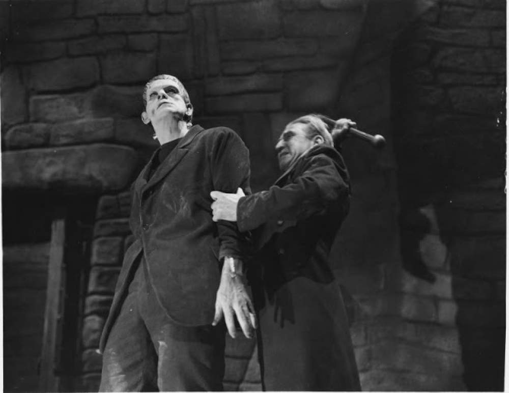 Boris Karloff en Frankenstein