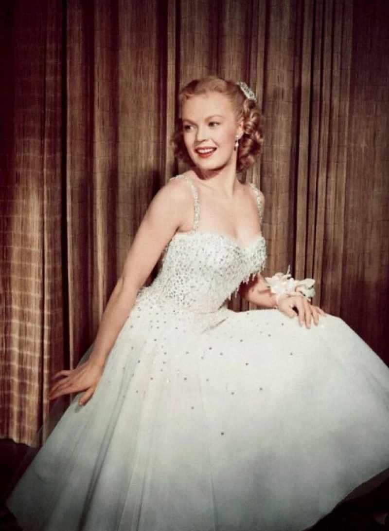  La actriz June Haver 