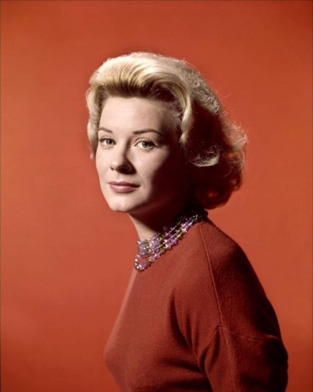 La actriz Hope Lange