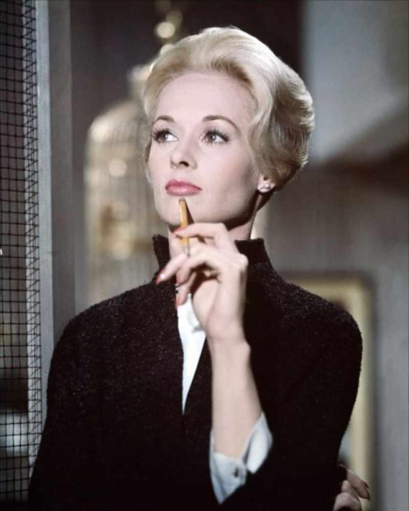 La actriz Tippi Hedren