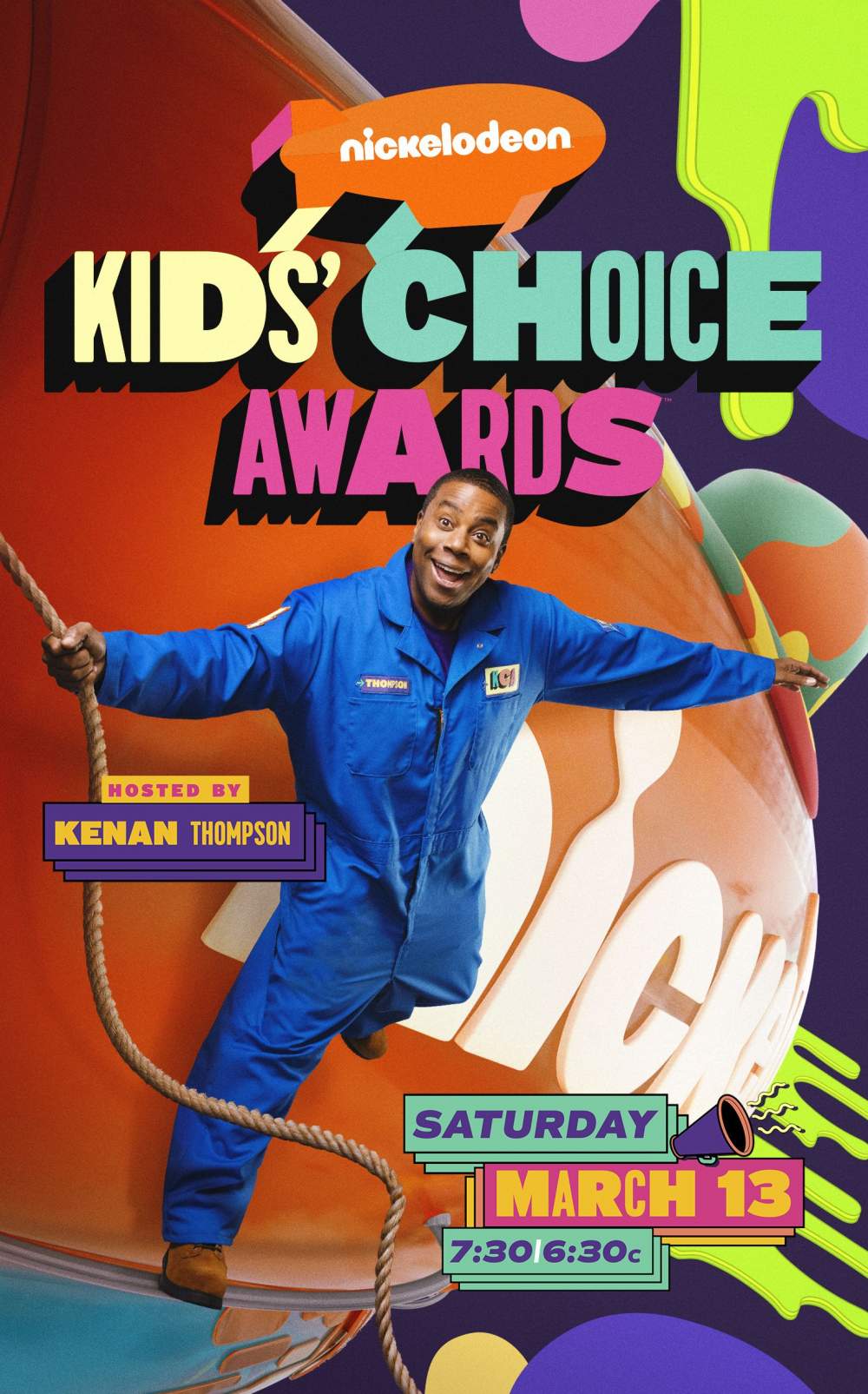 Kenan en los Kids 'Choice Awards 2021