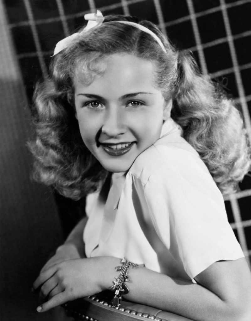 La actriz Bonita Granville