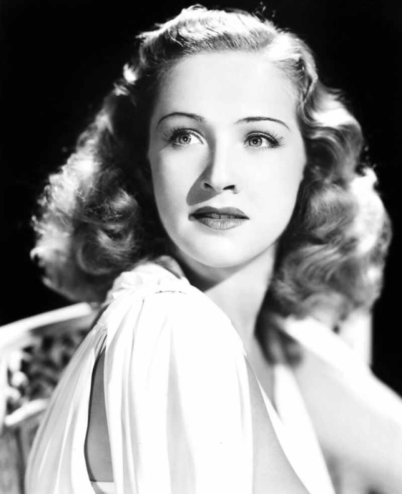 La actriz Bonita Granville