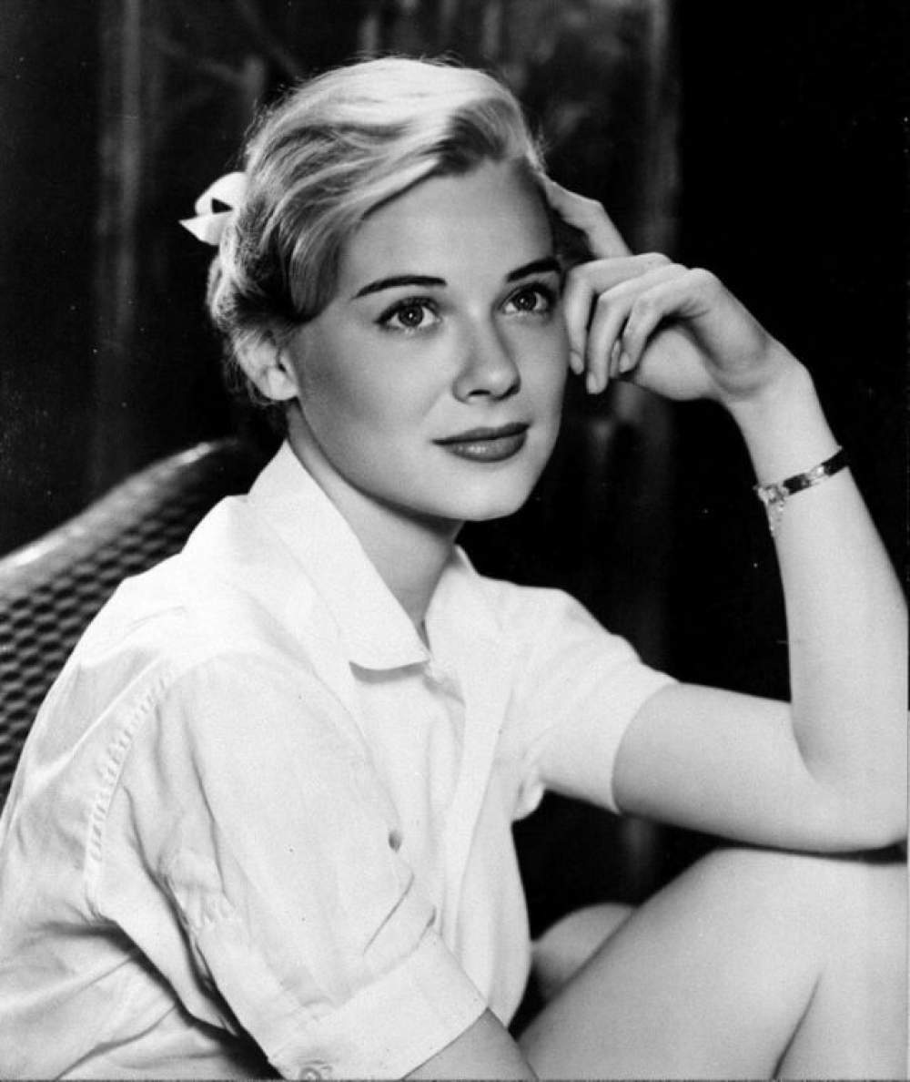 La actriz Hope Lange