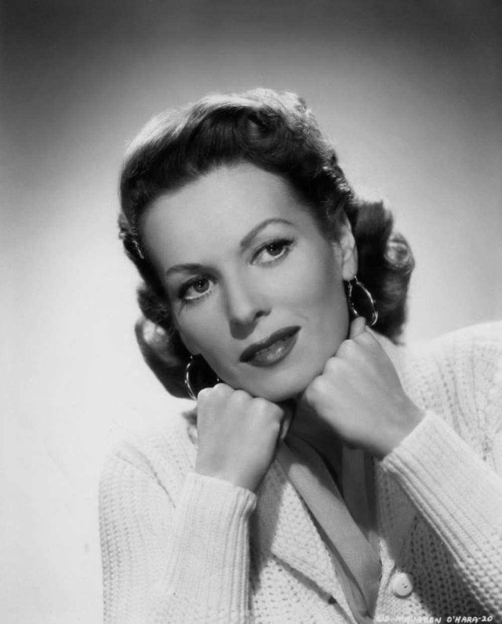 La actriz Maureen O’Hara