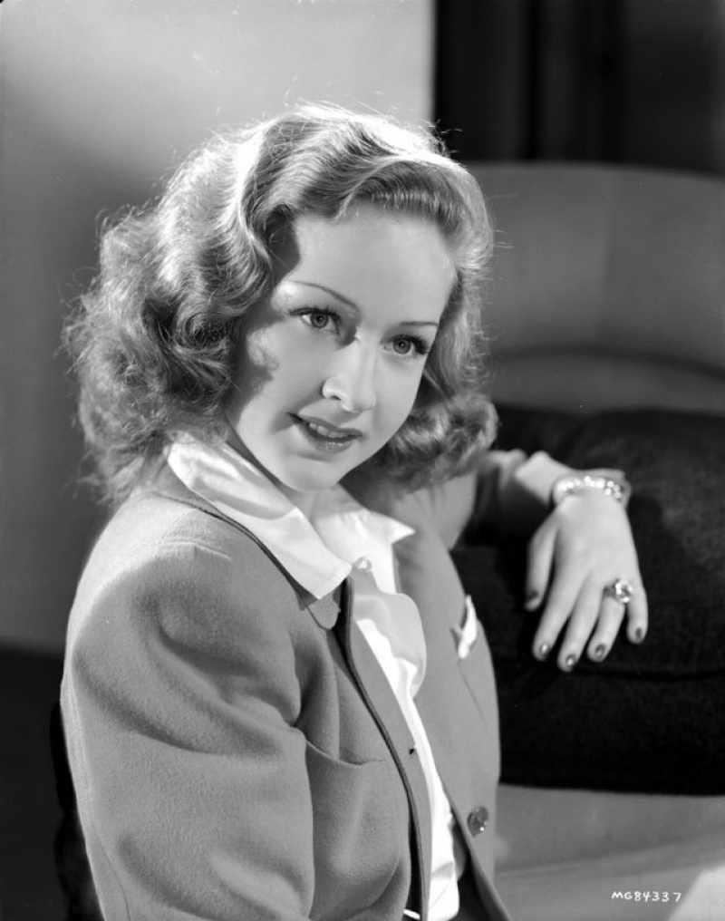 La actriz Bonita Granville