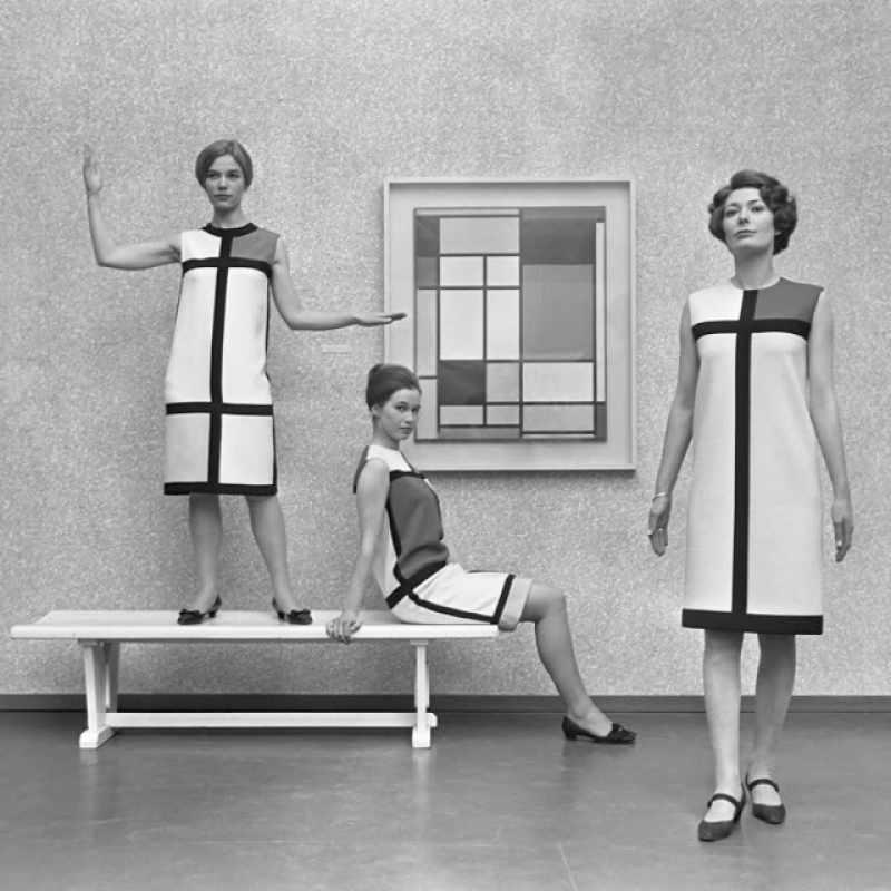  La colección Mondrian de  Yves Saint Laurent