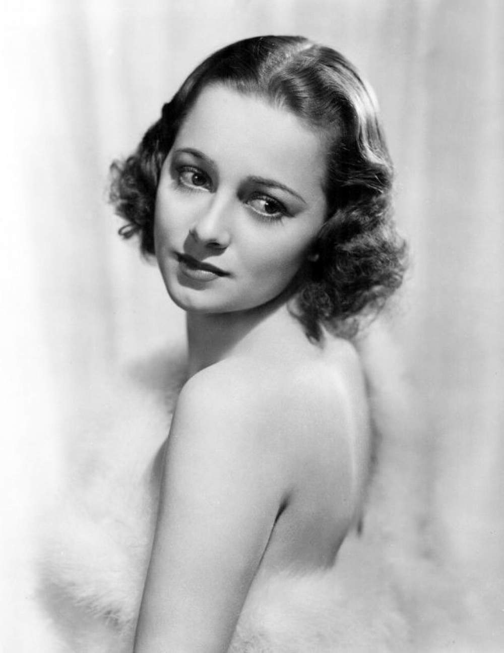 La actriz Olivia de Havilland