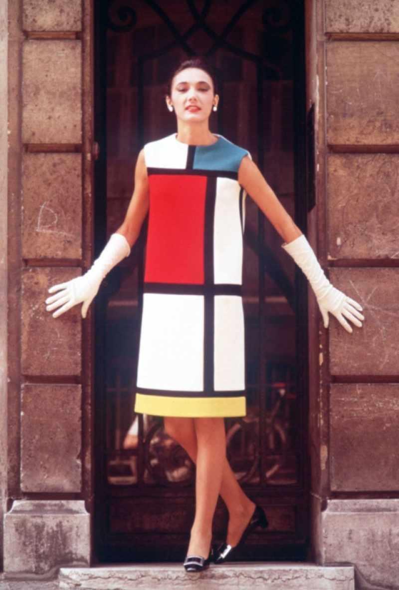  La colección Mondrian de  Yves Saint Laurent