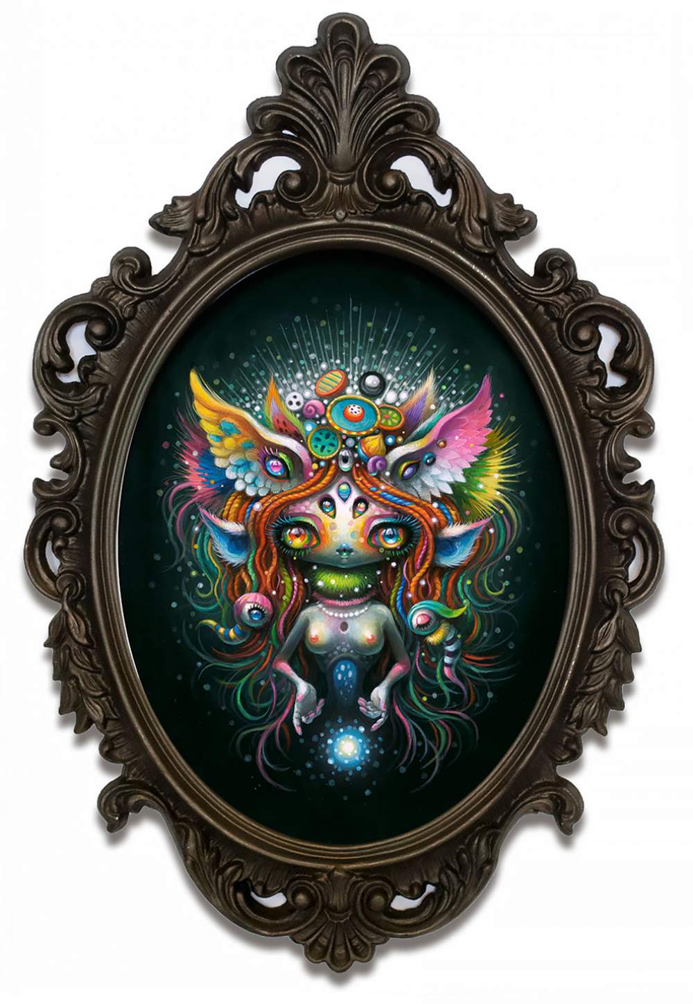 Pinturas psicodélicas de Yoko D’Holbachie