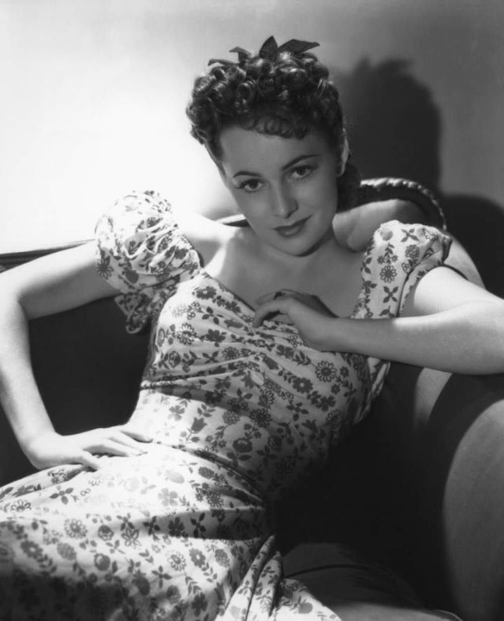 La actriz Olivia de Havilland