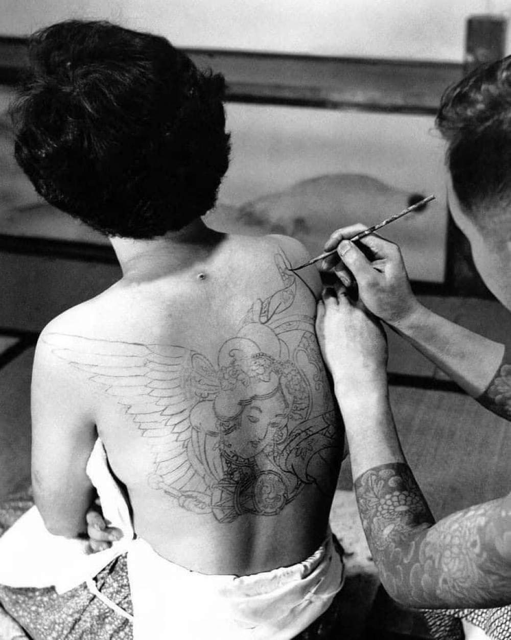 El tatuaje femenino de los años 30