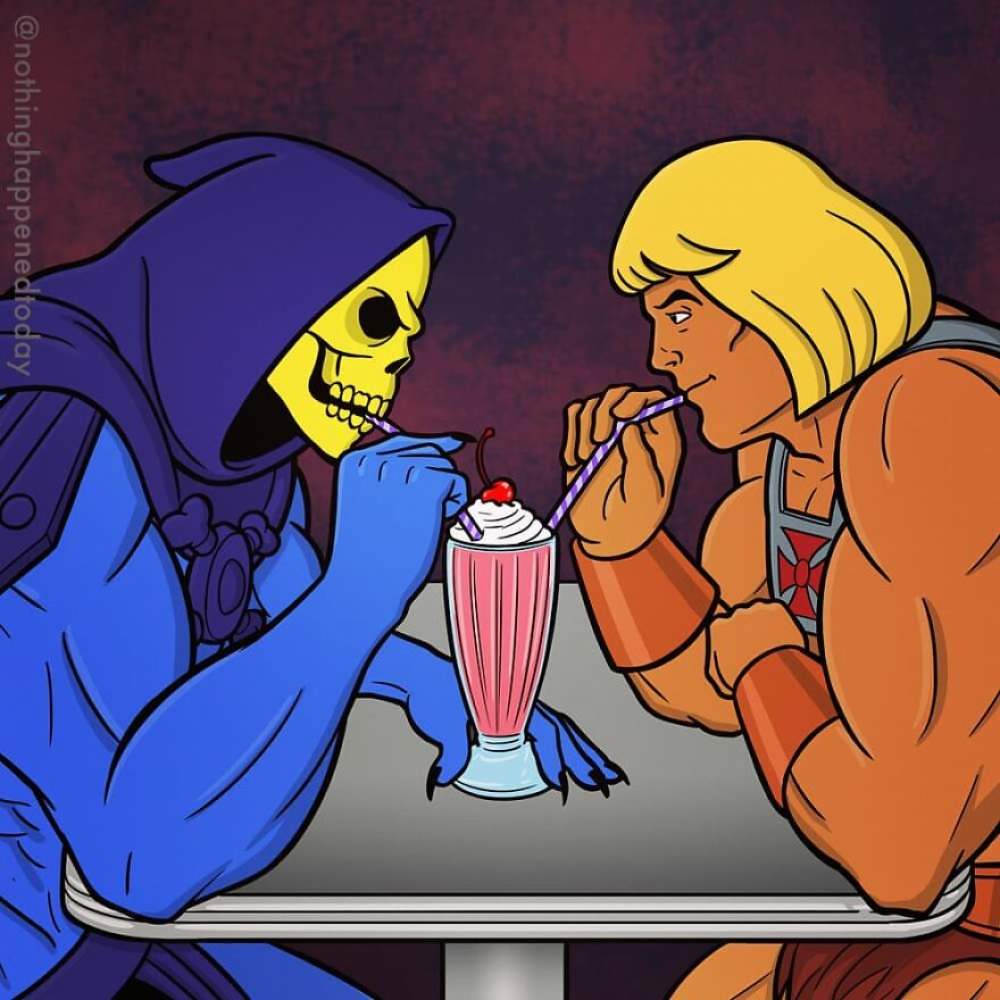 La vida de He-Man y Skeletor