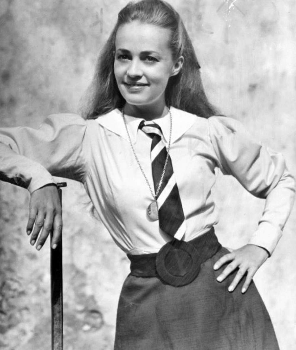 La actriz Jeanne Moreau