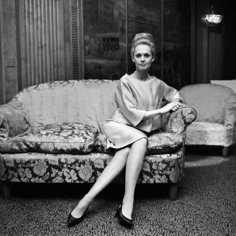 La actriz Tippi Hedren