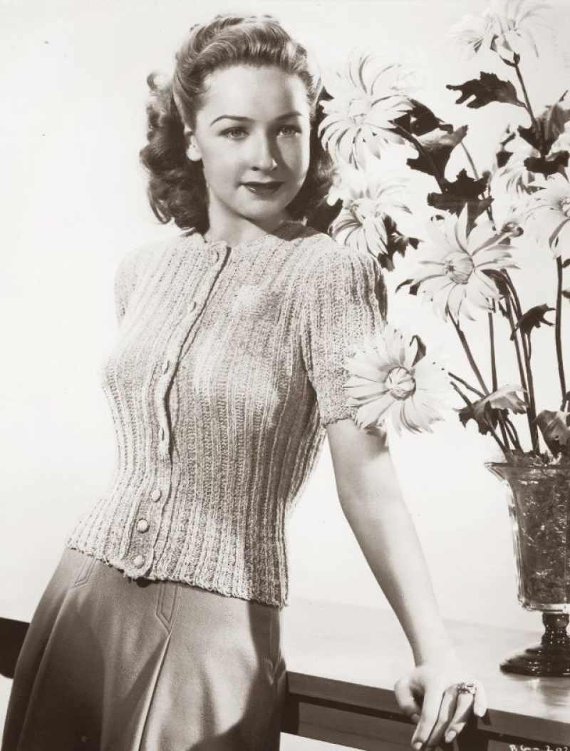 La actriz Bonita Granville