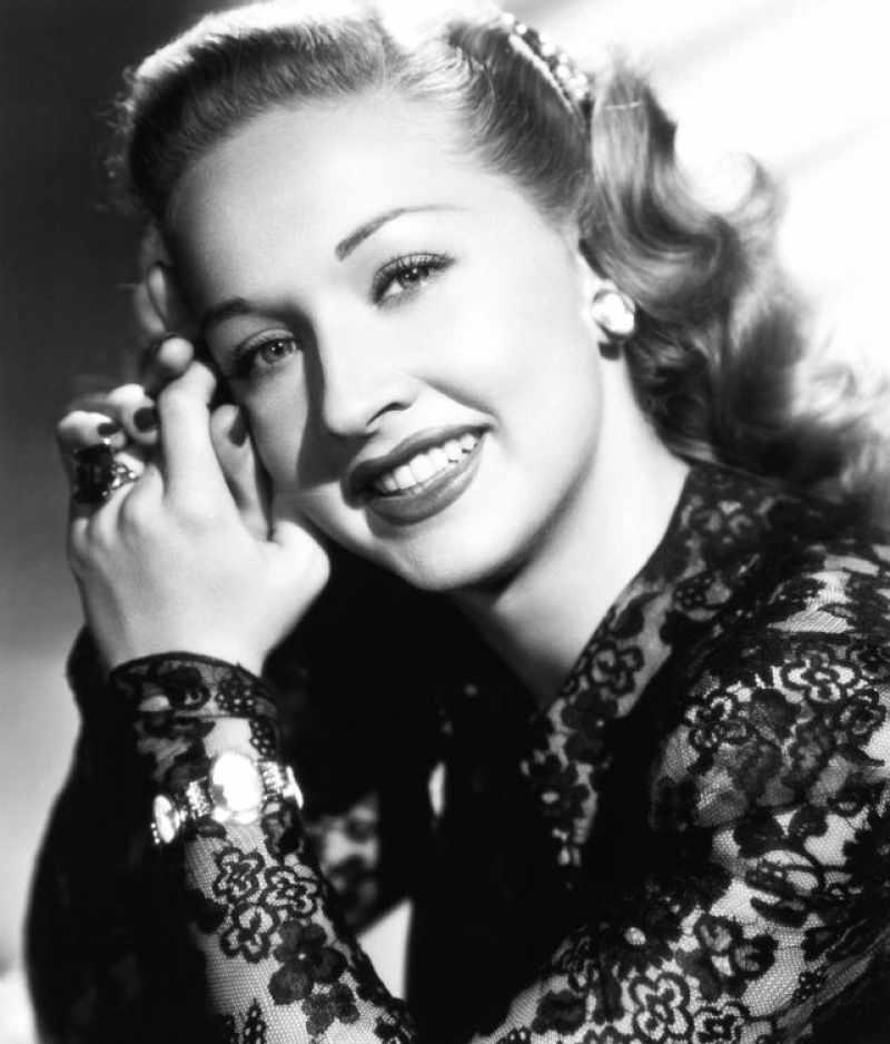 La actriz Bonita Granville