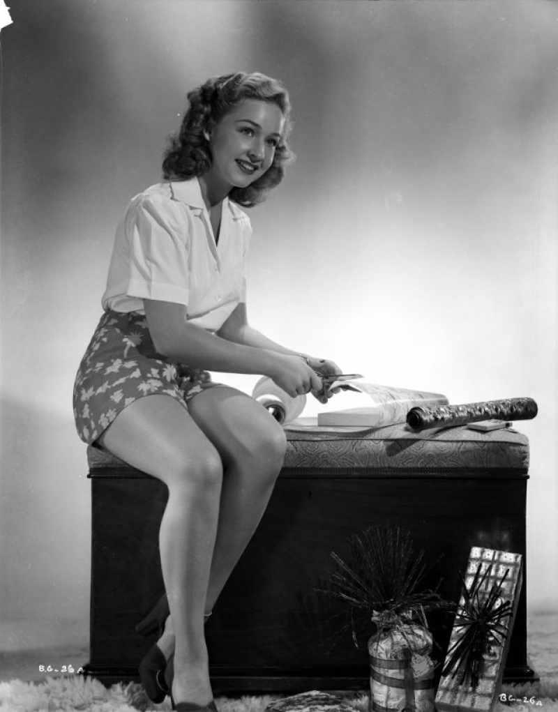 La actriz Bonita Granville