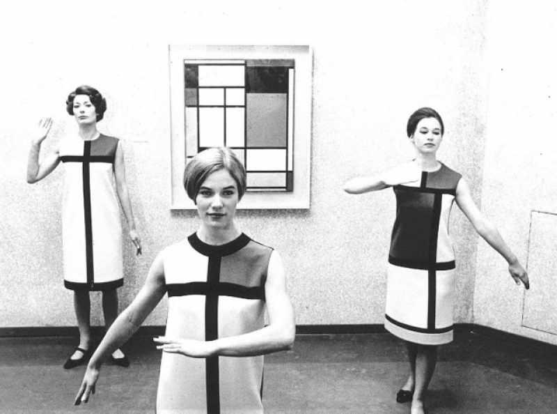  La colección Mondrian de  Yves Saint Laurent