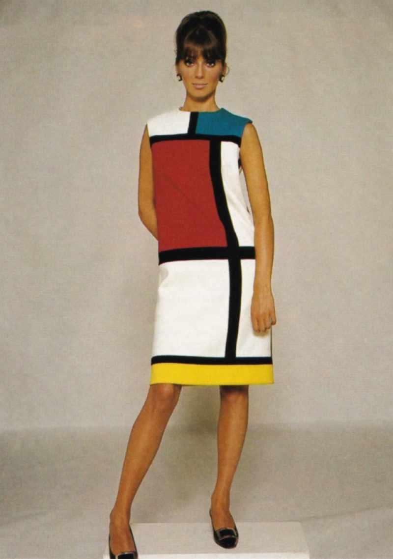  La colección Mondrian de  Yves Saint Laurent